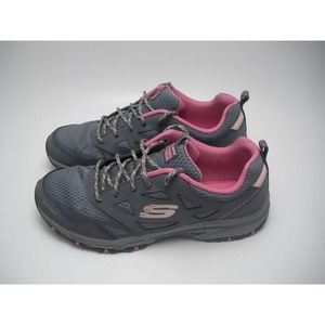 Skechers Outdoor Trail Hillcrest Pure Escapade Gray Women's Size 10 149821/CCPK